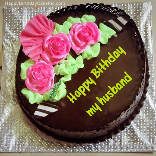 Chocolate Birthday Cake For my husband