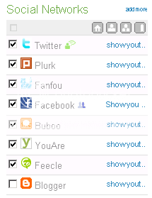 HelloTxt: My Social Networks