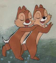 Chip And Dale Cartoon Character