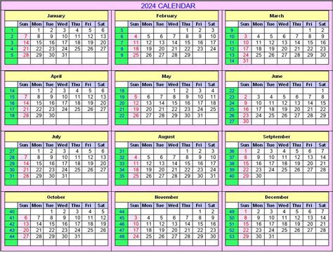  2024 calendar