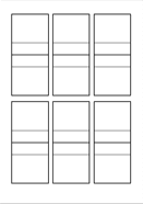 Blank Volleyball Rotation Sheets | White Gold