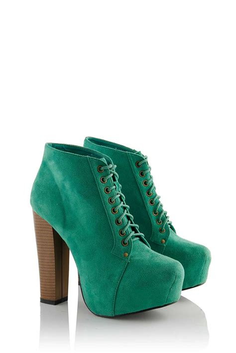 images  lace  block heel boots xx