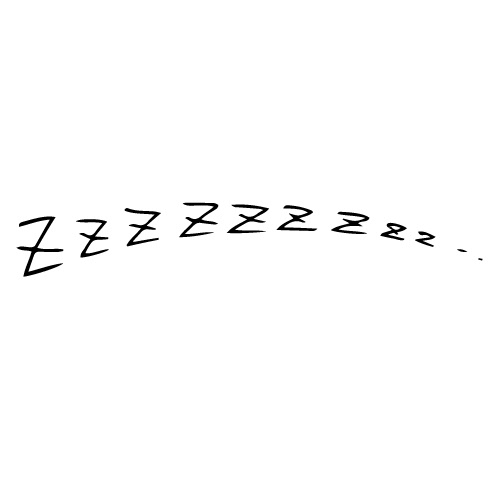 Zzzといびきをかいたような効果音イラスト素材 無料 商用可能 マンガ素材 イラレ用epsとpng画像素材集