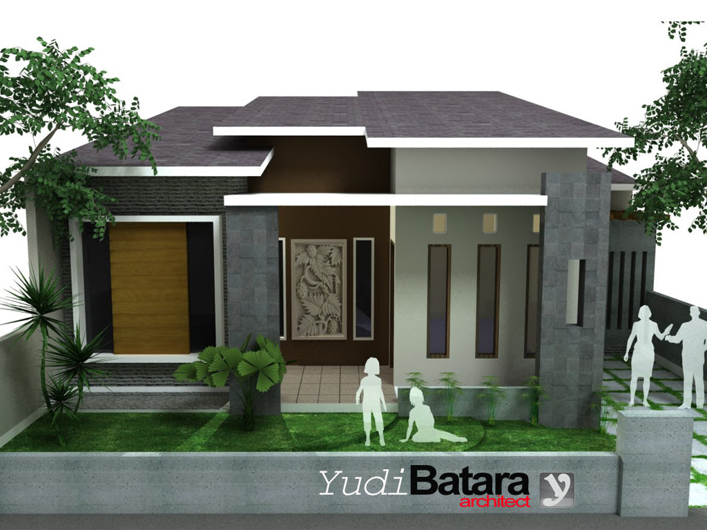 Desain Rumah Minimalis 1 Lantai 6 X 15