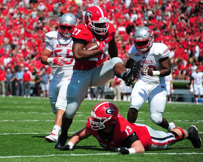 Image result for nick chubb