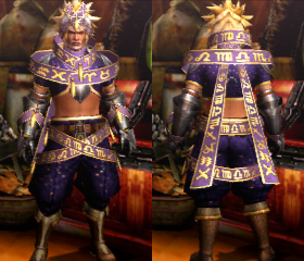 ゾディアス一式 Mh4g装備画像一覧
