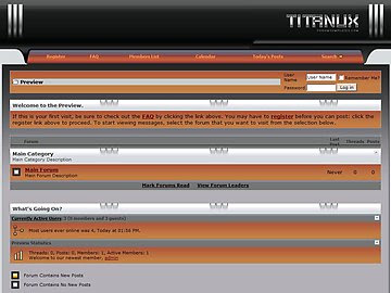 Free download Vbulletin premium template