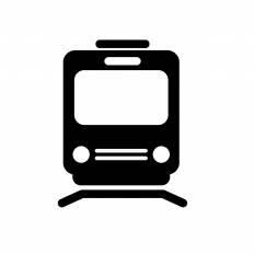 電車 シルエット イラストの無料ダウンロードサイト シルエットac