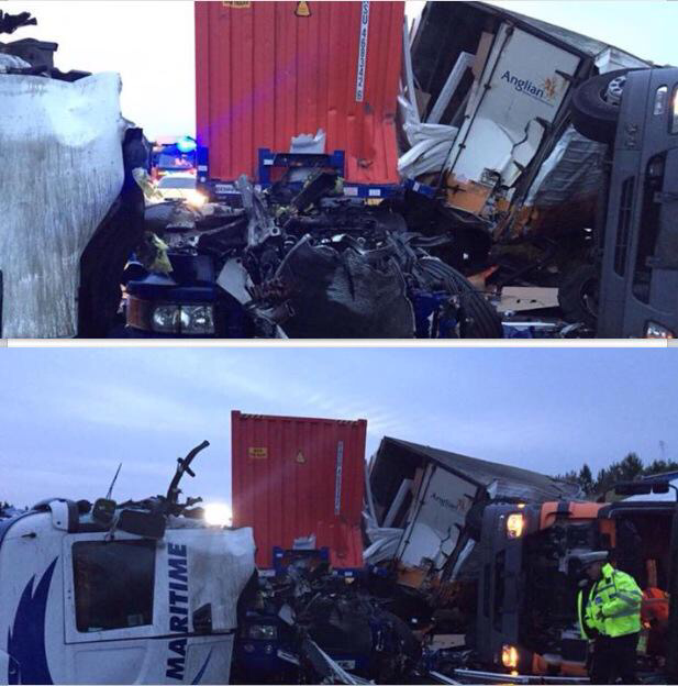 The TruckNet UK Drivers RoundTable • View topic - A14 ...