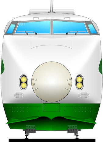 新幹線 正面