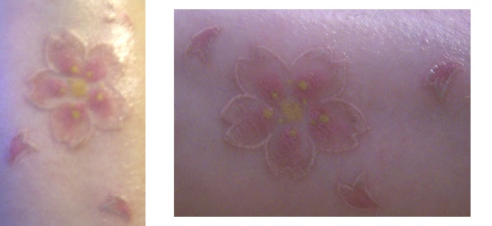 cherry blossom tattoo