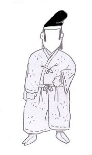 鎧の着用手順