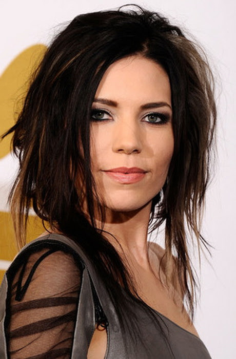 Cheveux mi long effilé