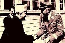 The Mufti of Jerusalem with Himmler