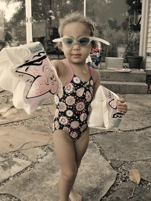 Aubrianna in Her Goggles