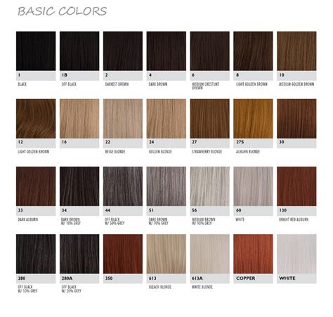  color chart