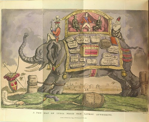 A New Map of India from the Latest Authority p9 by Thomas Rowlandson