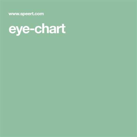  eye chart eye chart chart eyes