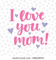Ketahui 14+ Gambar Tulisan I Love Mom, Paling Baru!