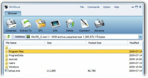 WINpe 500x266 Copy Windows Setup, Drivers or Bundled Software from the Recovery Partition [How To]