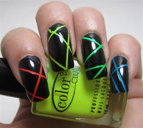 images  neon nail polish  pinterest boy