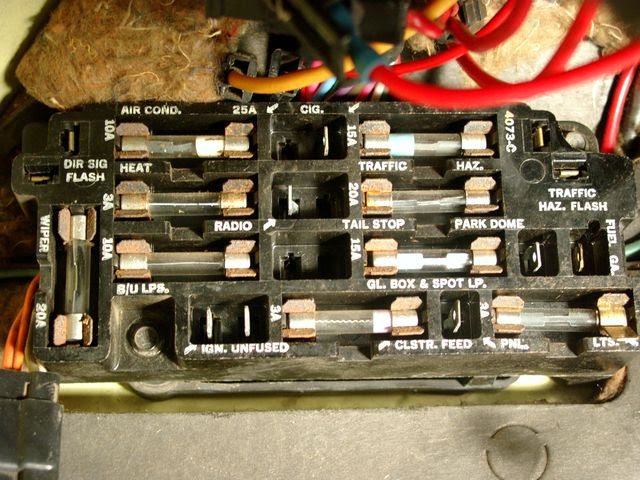 Fuse panel diagram - The 1947 - Present Chevrolet & GMC Truck ...