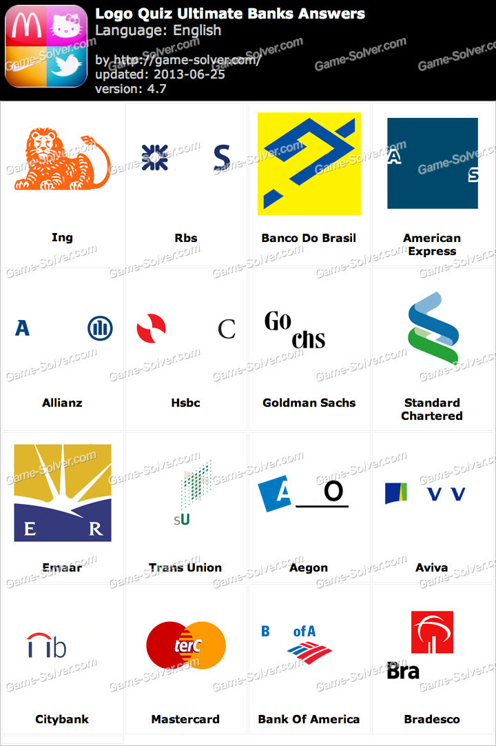investment management financial services Logo Quiz Ultimate Banks Answers   Game Solver 