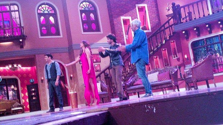 Bipasha, Imran and Vikram Bhatt promote Creature 3D on Comedy Nights with Kapil