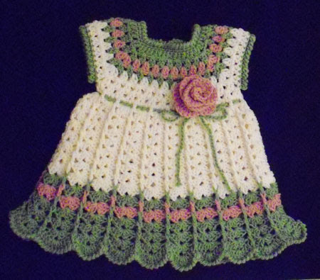 Crochet Baby Dress  Arts, Crafts and Design Finds