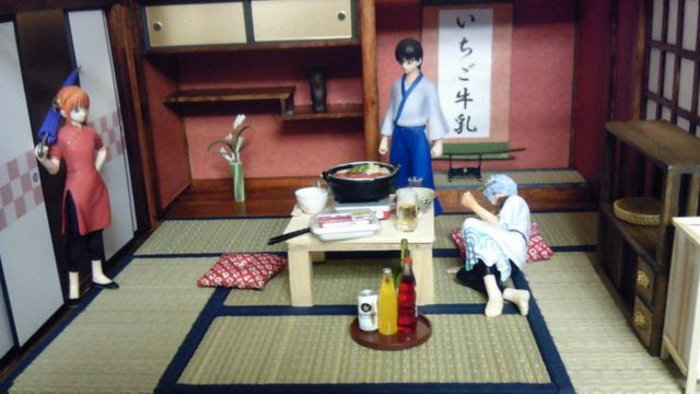 銀魂 万事屋ドールハウス いっぽすすんでにほさがる