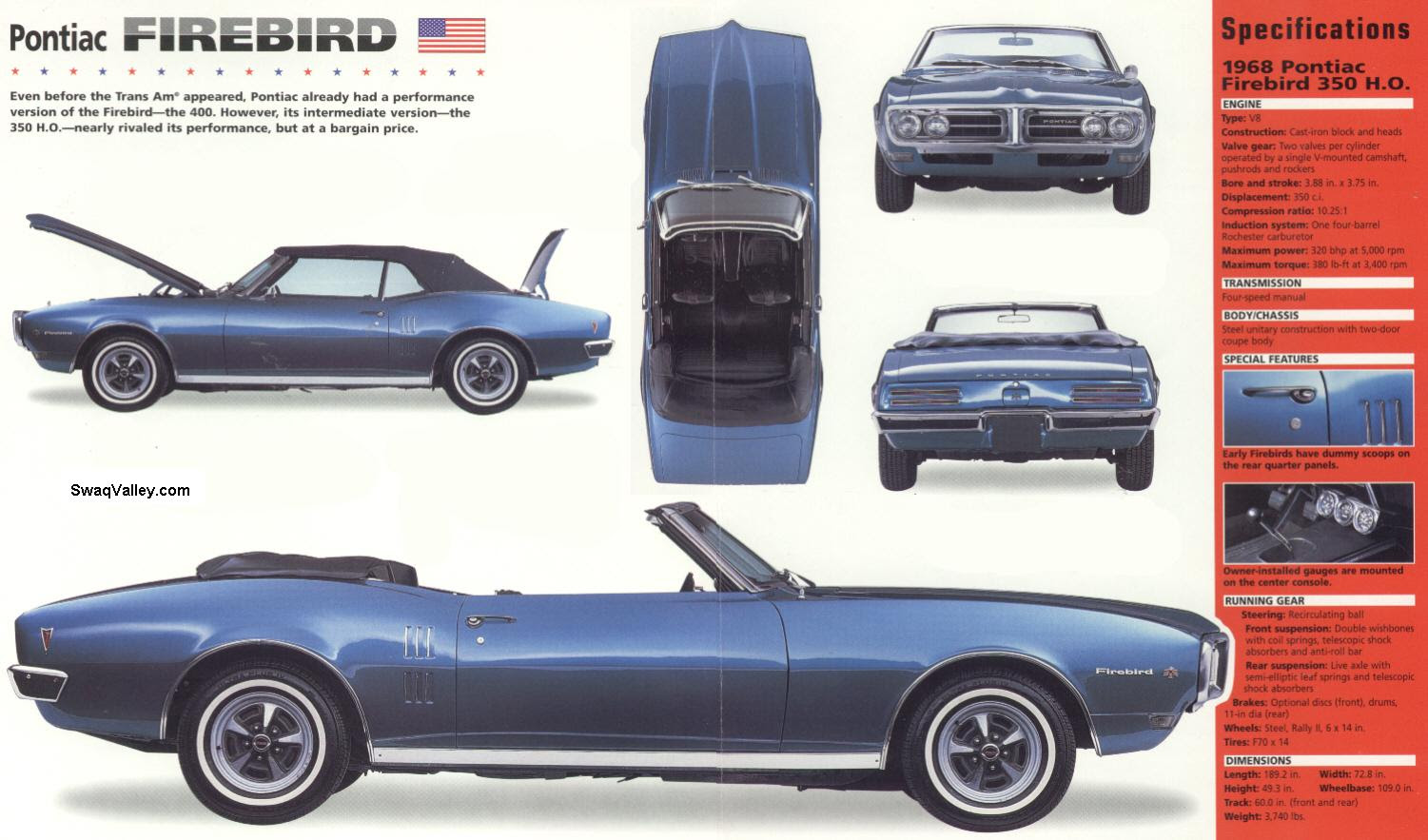 1968 Pontiac Firebird 350