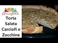 Ricette: Torta salata carciofi e zucchine di Greedy
