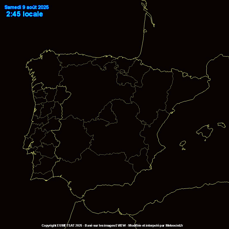 Visible Península Ibérica y Baleares