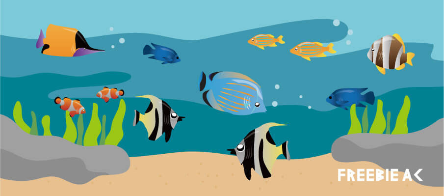 Freebie Ac 無料素材サイト情報 魚のイラスト100点が無料 商用可