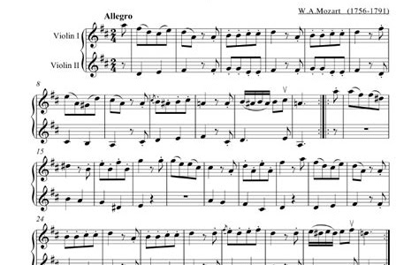 Read Mozart Duette. Violine iPad mini PDF