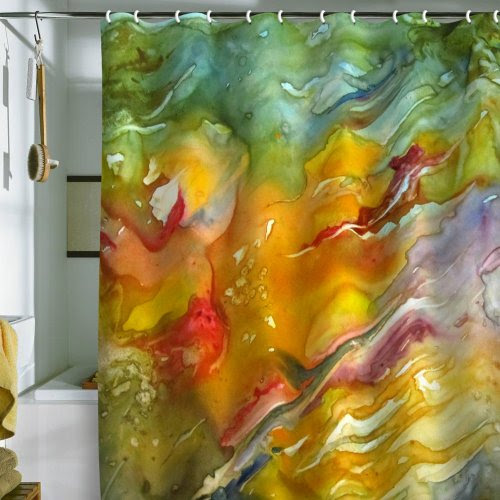 Shower Curtain Abstract 2 (by DENY Designs)