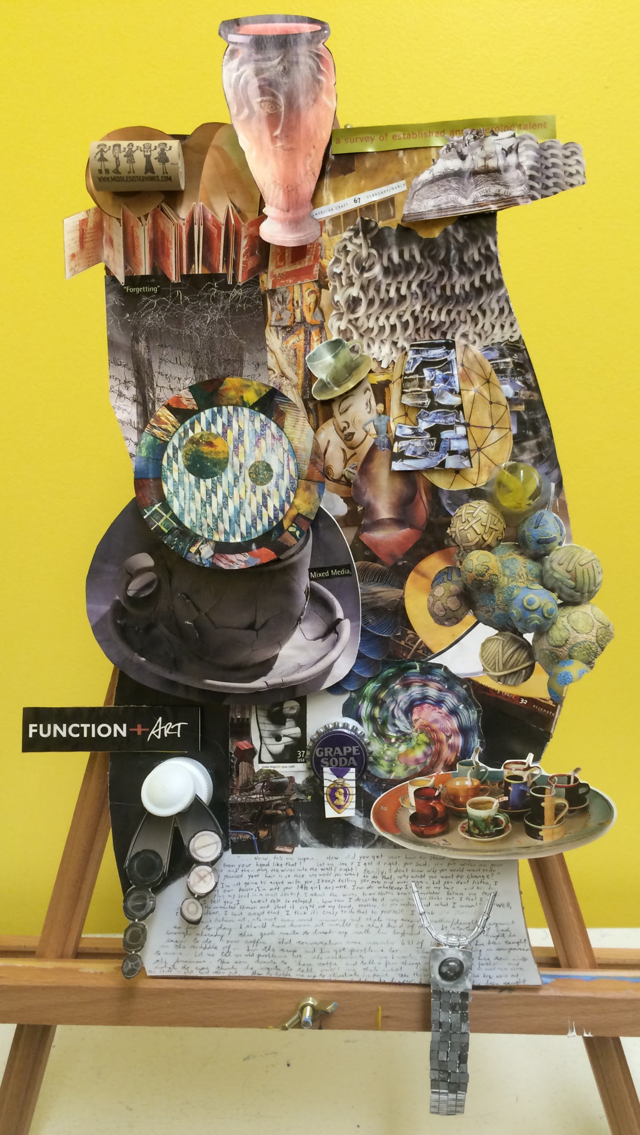 3D Collage Charles H. MacNider Art Museum
