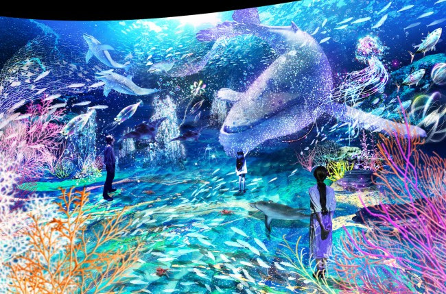 息をのむほど美しい 深海の世界 を体験 横浜で Ocean By Naked 光の深海展 開催 19年9月8日 おでかけ クランクイン トレンド