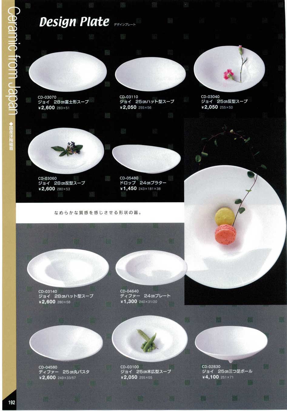 食器 デザインプレート二ノ宮クリスタルｖｏｌ１ 192ページ
