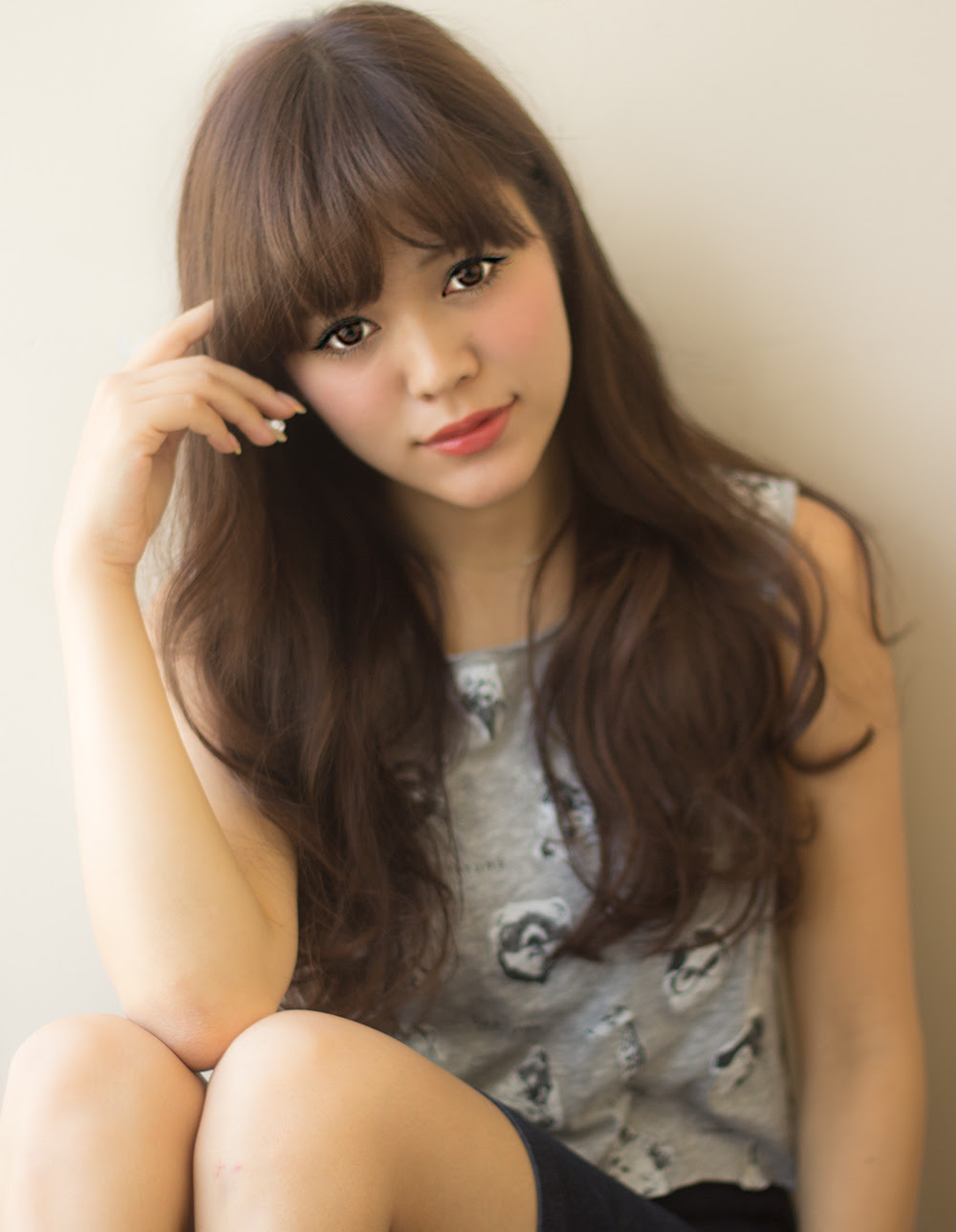 髪型 安室ちゃんみたいな相当重めのロングパーマ ヘアカタログ 銀座の美容室afloat Japan アフロートジャパン スタイリスト 鈴木司のブログ Tsukasa No Blog Com