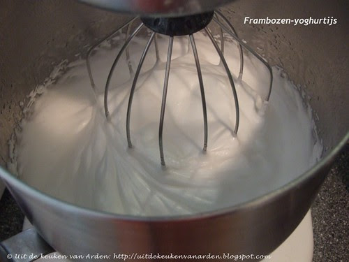 Frambozen-yoghurtijs