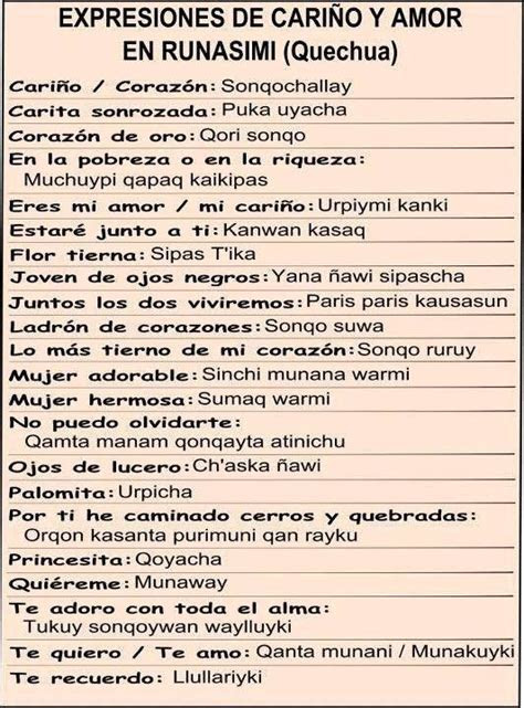 Frases Inspiradoras En Quechua