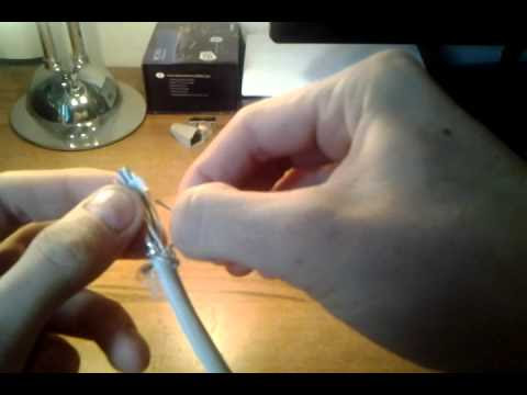 Netzwerk-Kabel selbst gebaut (CAT-Patchkabel, Ethernet)