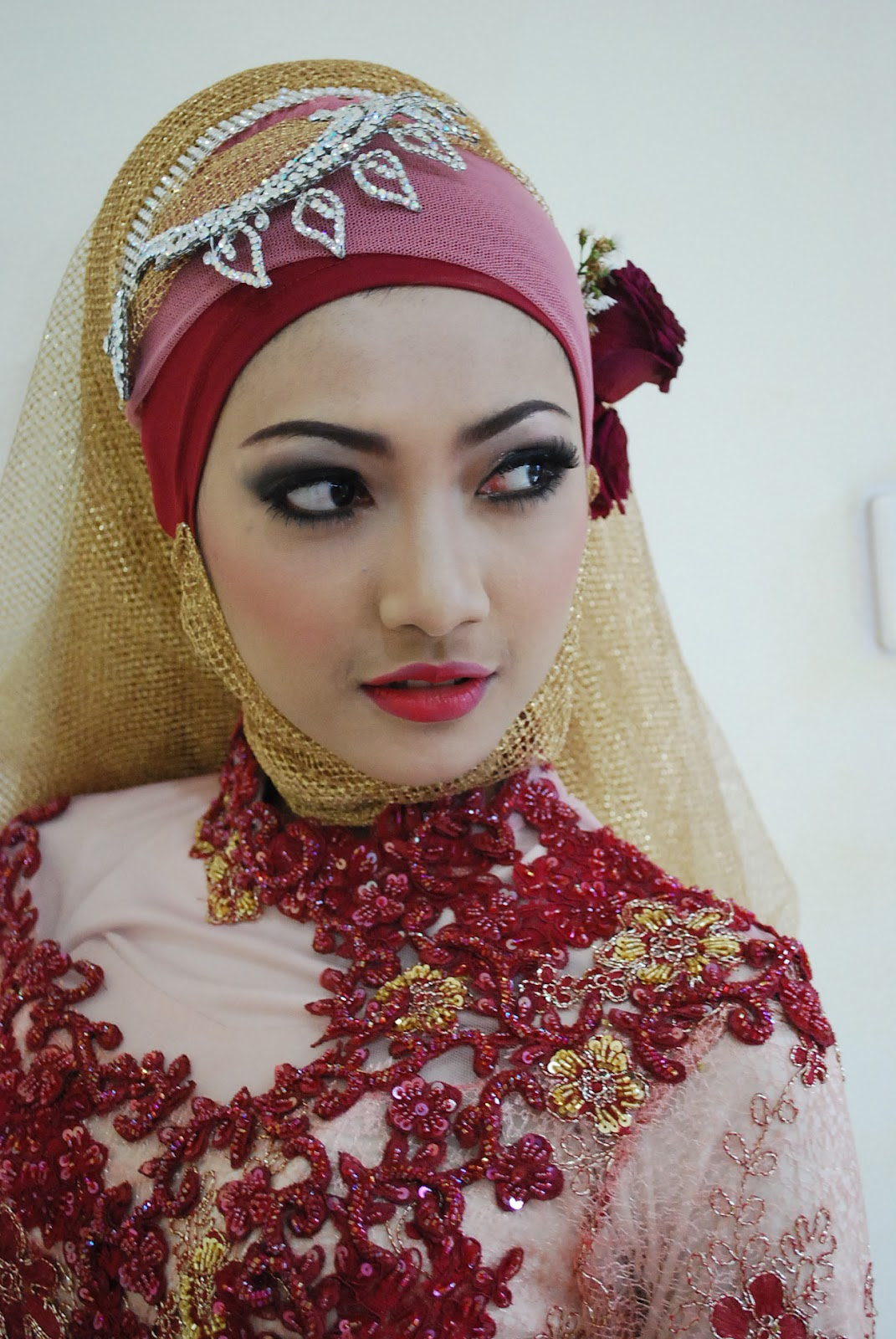Tutorial Hijab Akad Nikah Untuk Wajah Bulat Testing Blog