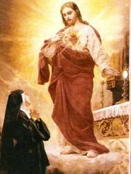 Santa Margarita MarÃ­a Alacoque, virgen