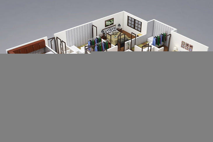 3D Floor Plans 3D House Plan  Customized 3D Home Design  3D 