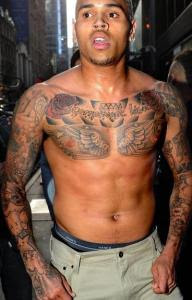 Tattoo Gallery: chest tattoos for black guys