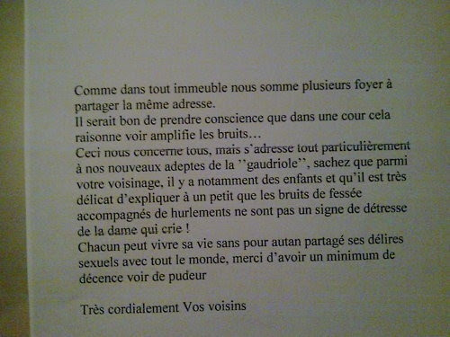 Voisins trop bruyants : que faire? Dossier Familial