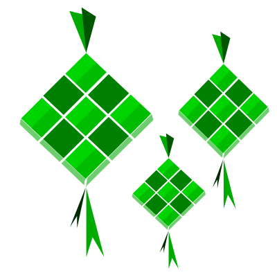 ketupat lebaran png hd