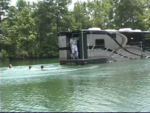 CAMI Terra Wind Amphibious Motorcoach - YouTube
